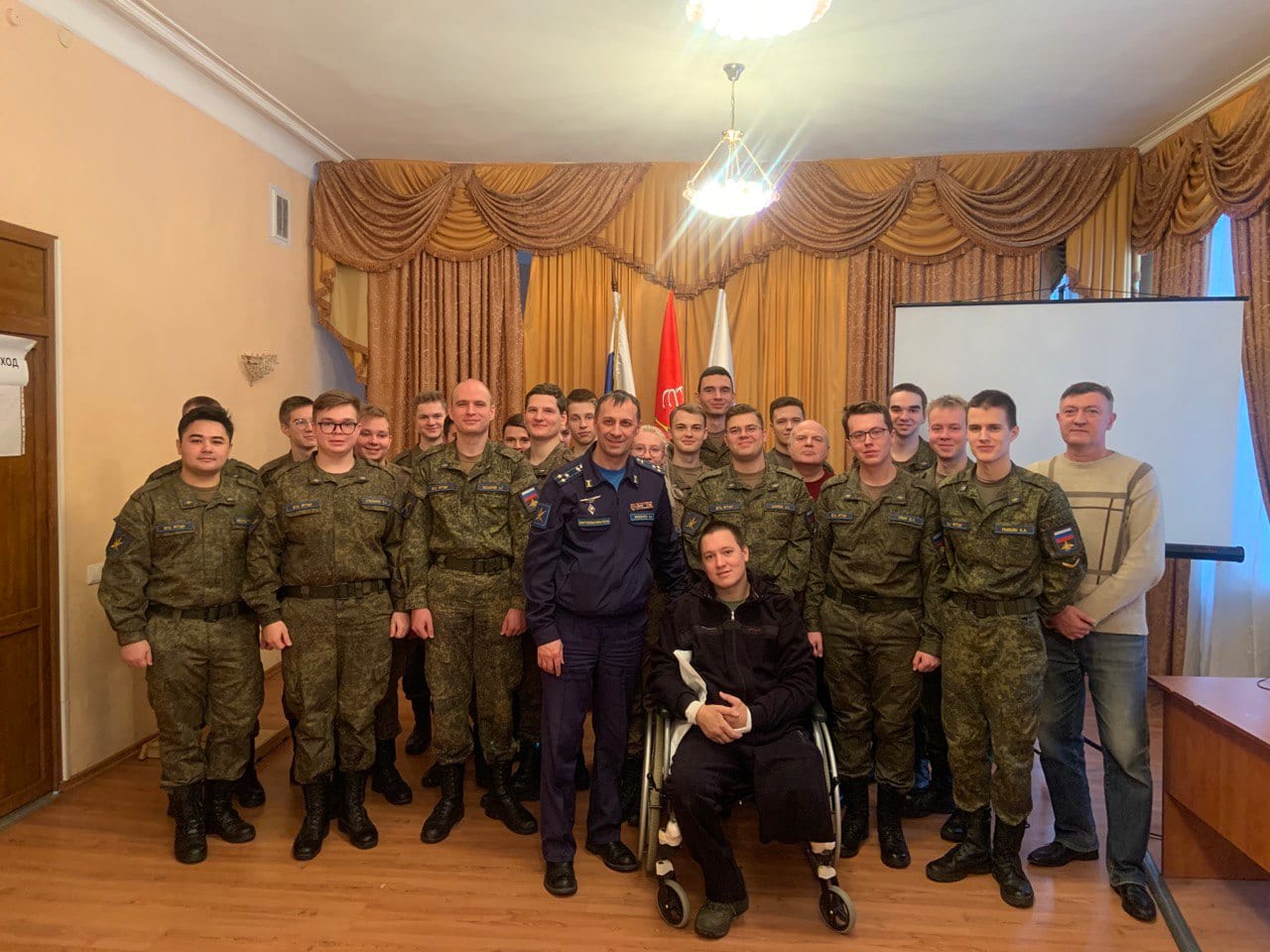 Встреча с В.В. Озеровым